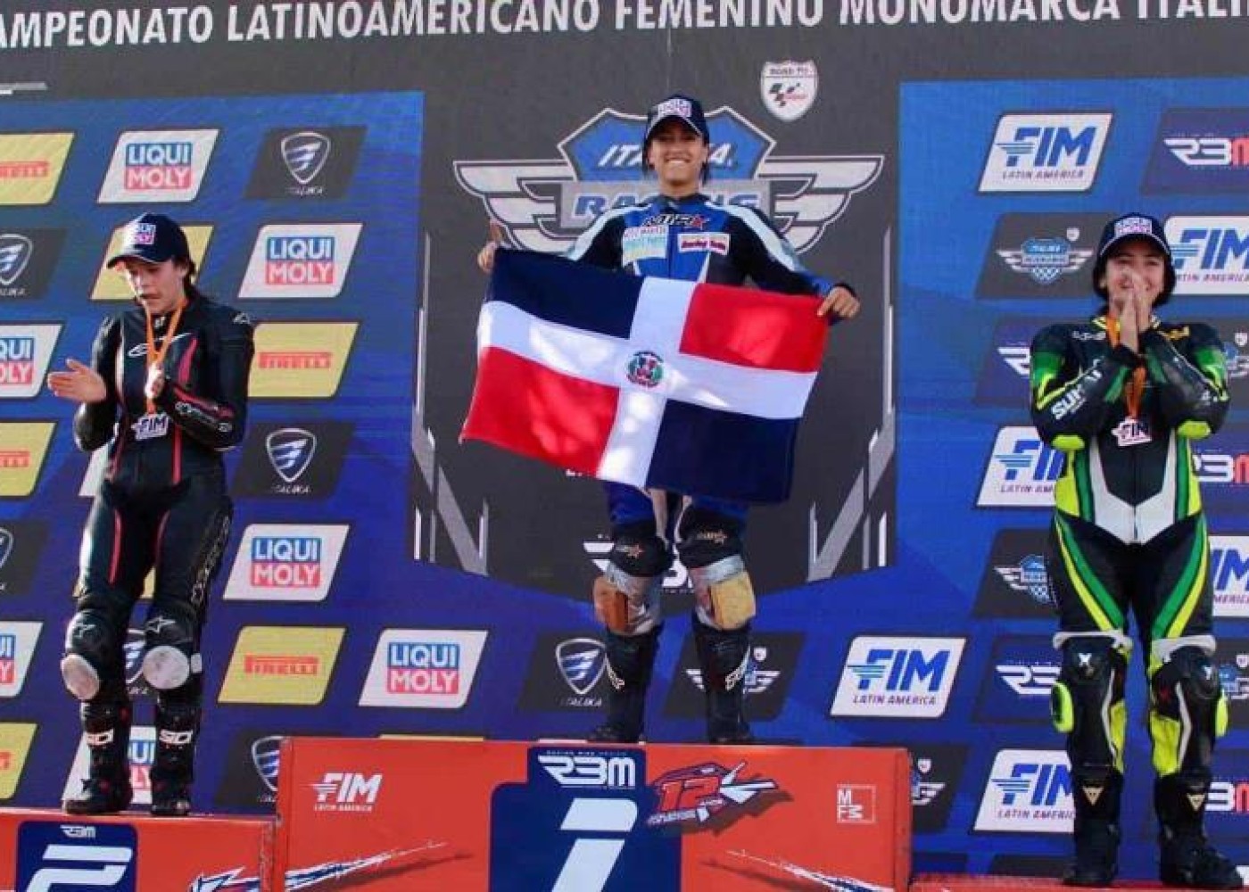 Krystal Silfa hará historia al representar a RD en el Mundial Femenino de Motociclismo